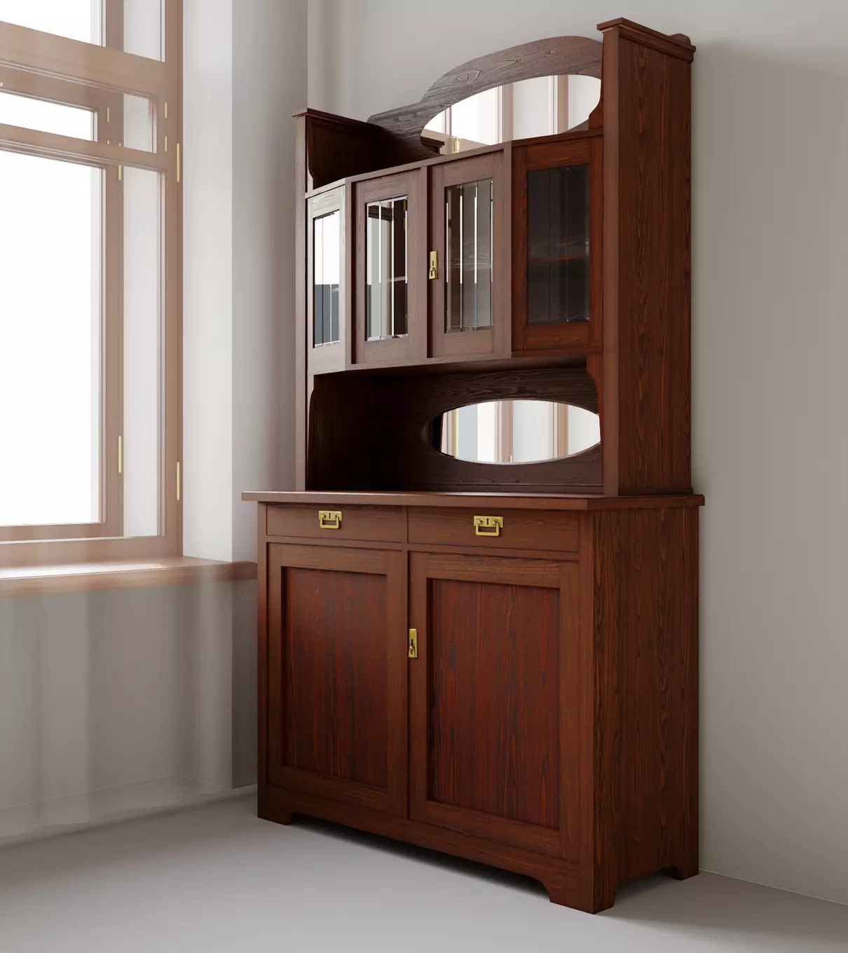 Buffet 001 3D model_0