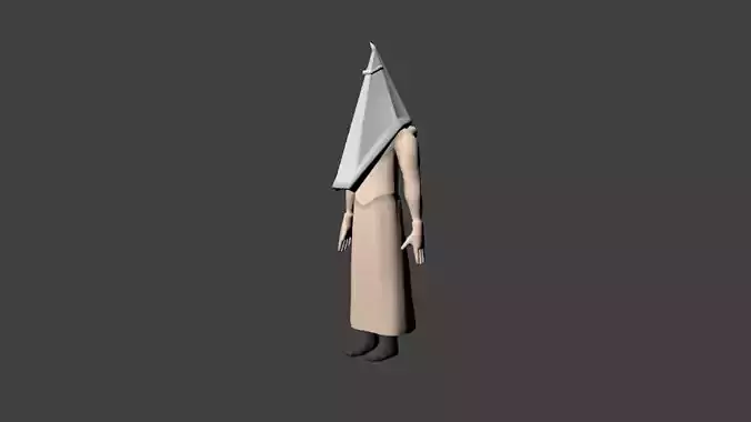 Pyramid Head Low-poly 3D model