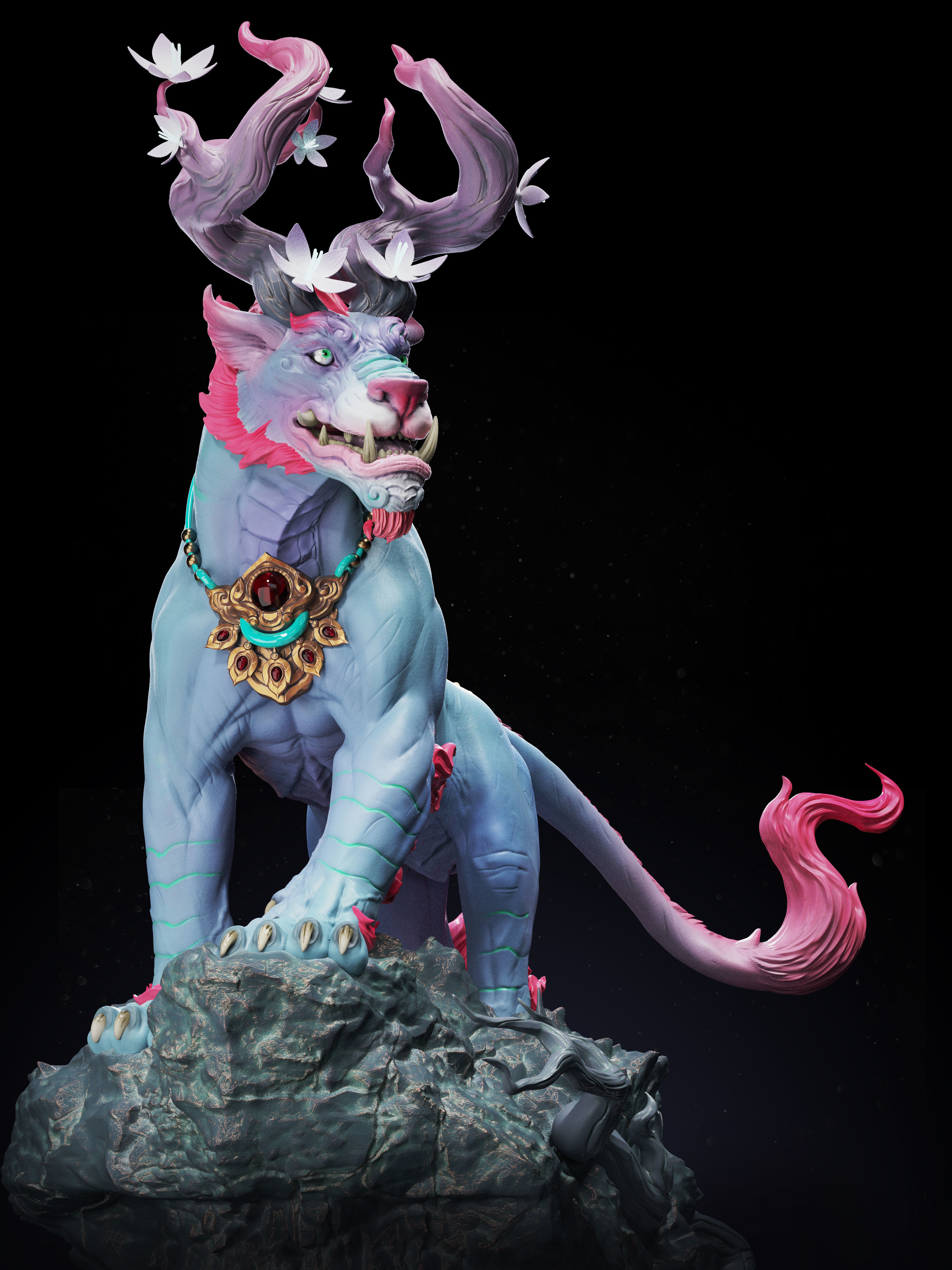 Singha King Free 3D print model_3