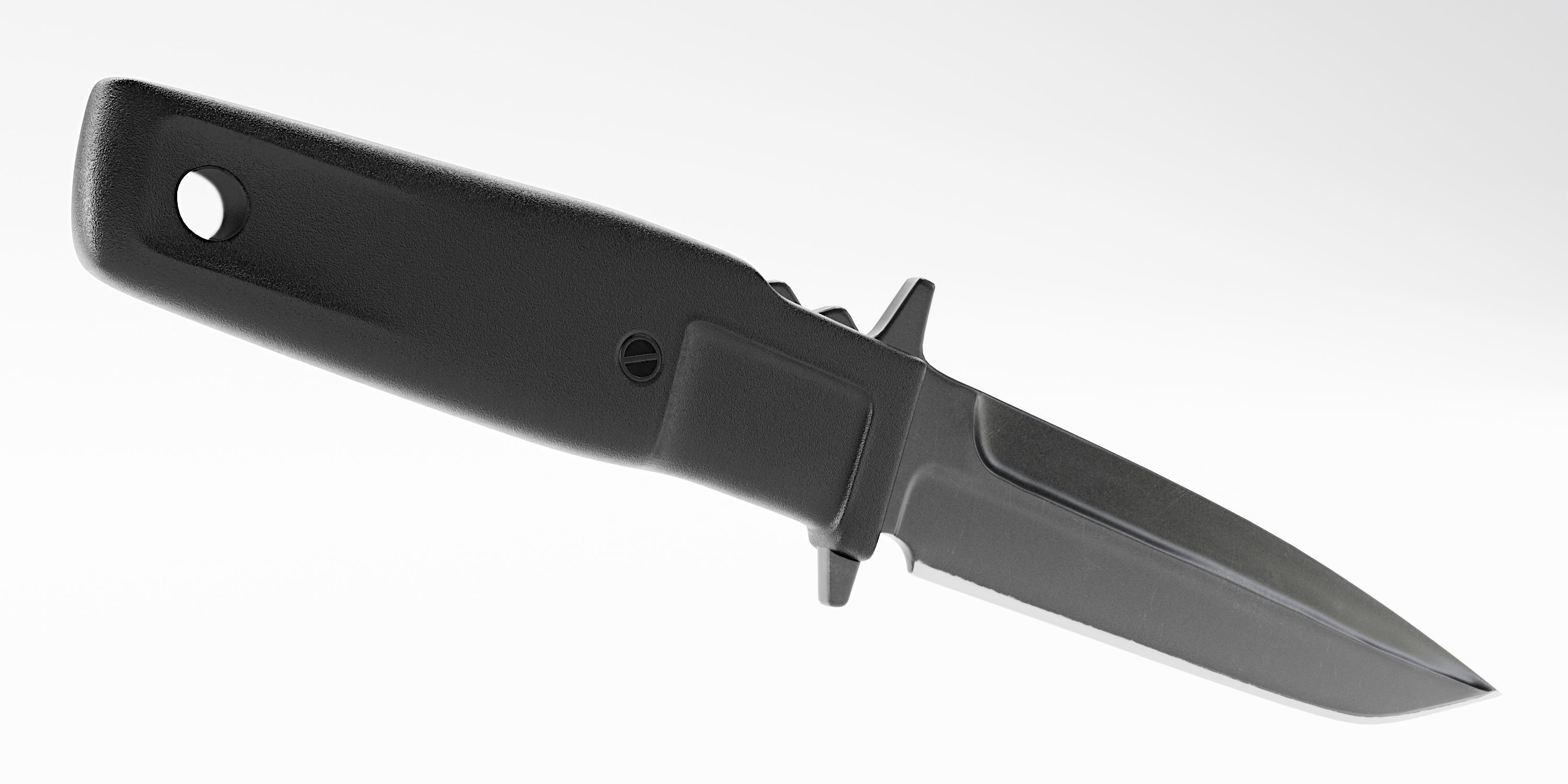 Tactical Combat Knife - Military - Blade - FPS - CS Style Low-poly 3D model_2