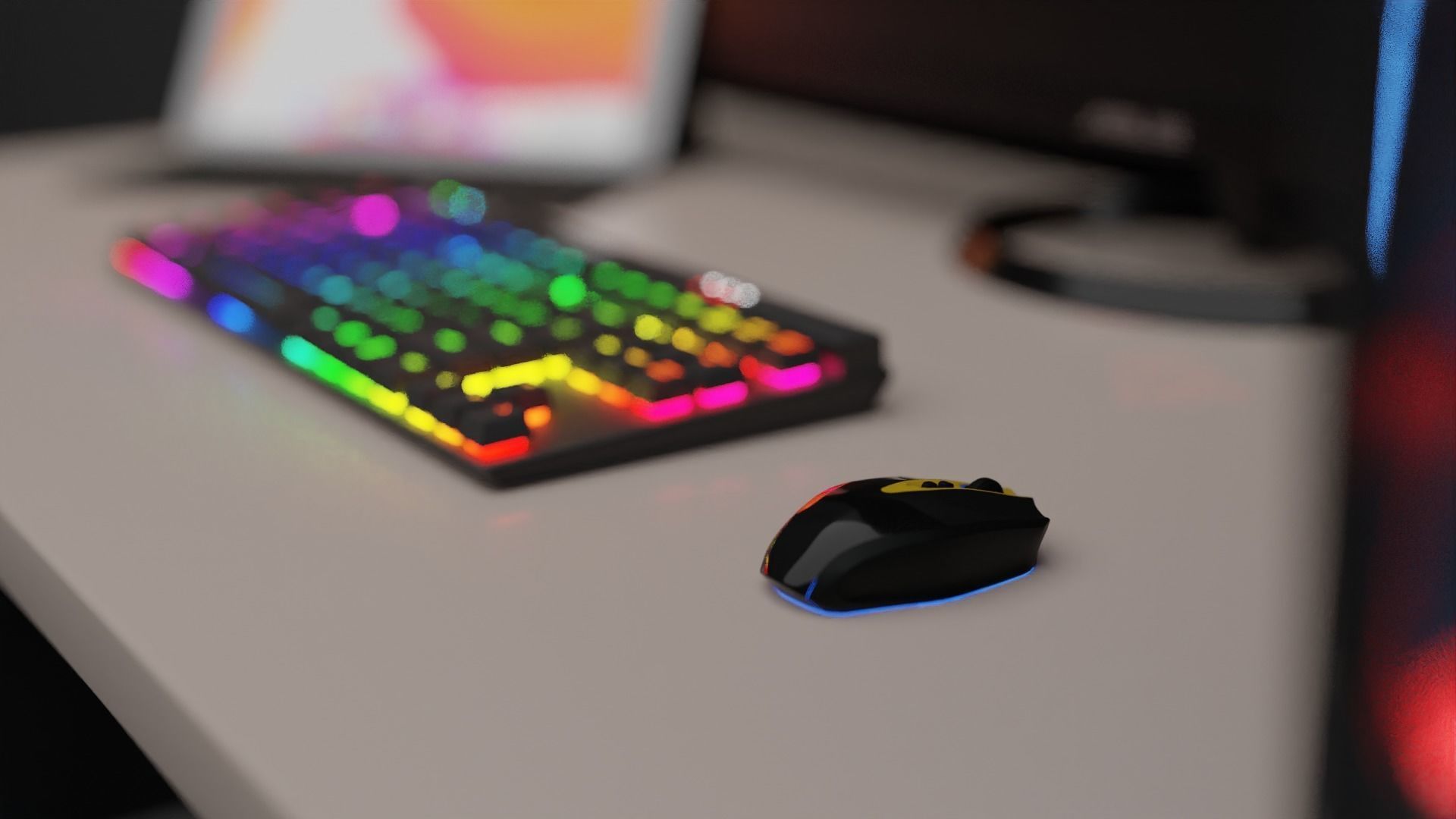 Amazing Gaming Room made in blender 3D model_3