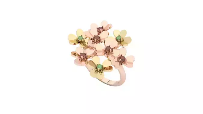 VANCLEEF RING FRIVOLE REPLICA 