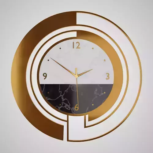 Modern Wall Clock 3D model