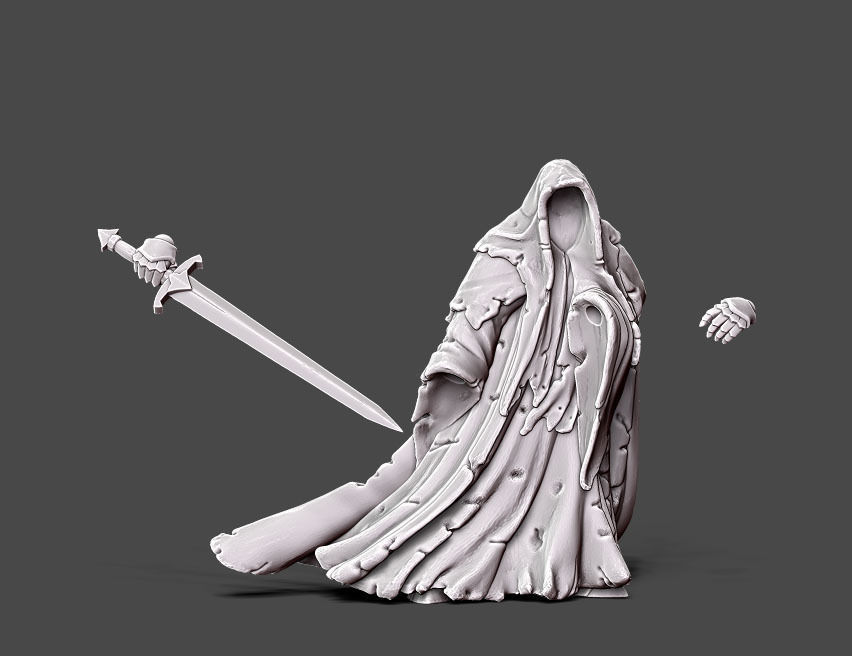 Wraith 8 - 35 mm scale 3D model 3D printable | CGTrader