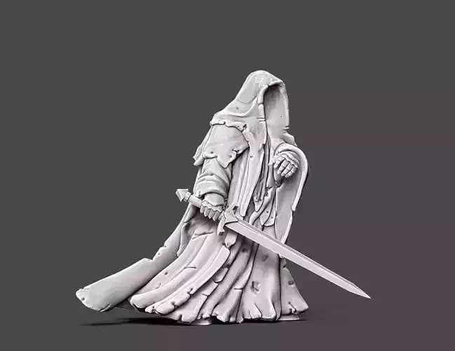 Wraith 8 - 35 mm scale 3D print model