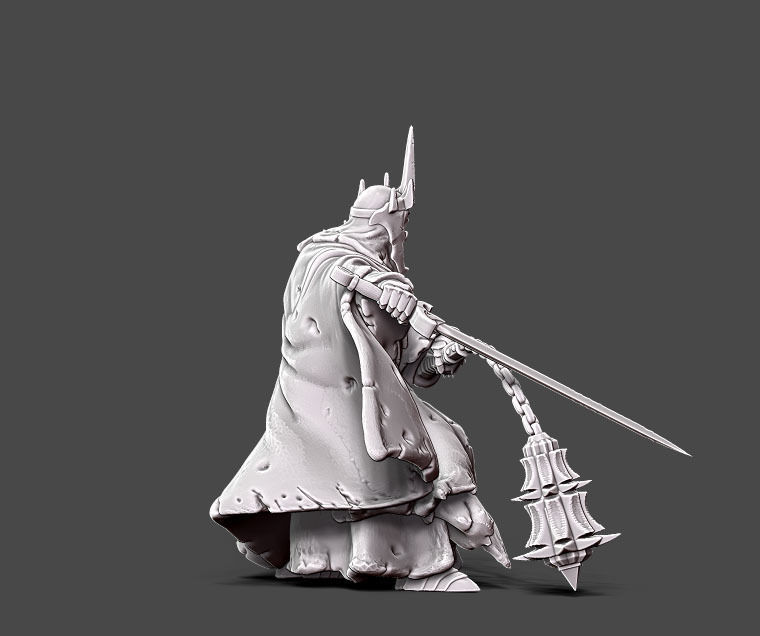 wraith lord - 35mm scale 3D print model_4