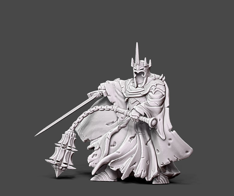 wraith lord - 35mm scale 3D print model_1