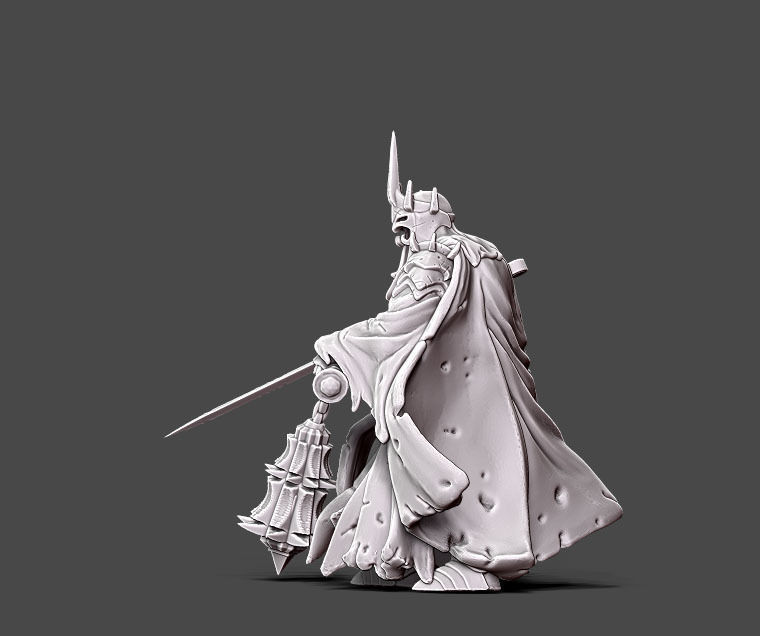 wraith lord - 35mm scale 3D print model_2