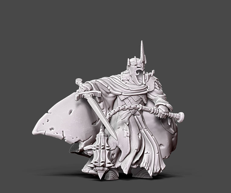 wraith lord - 35mm scale 3D print model_5