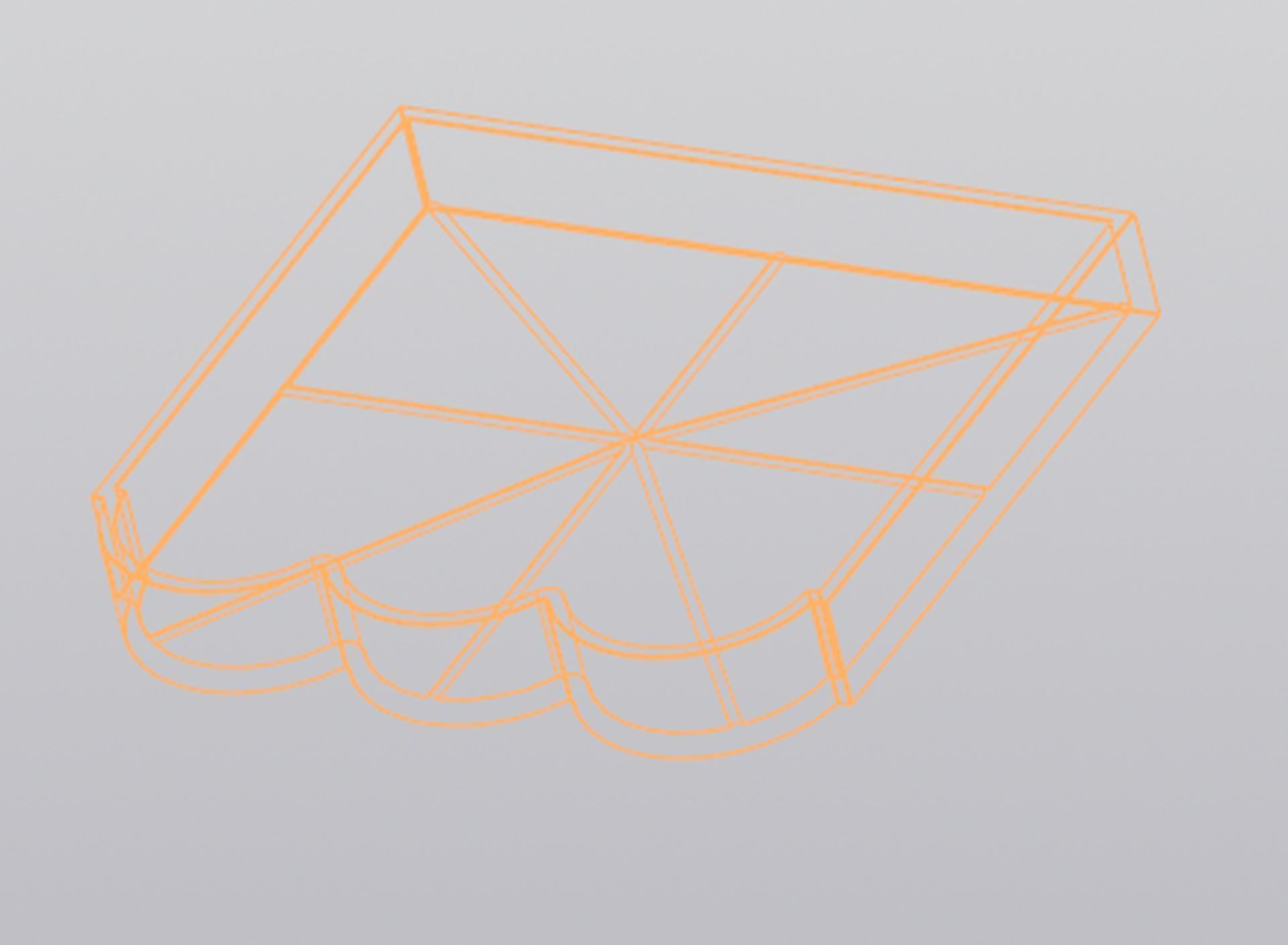 Planter Penholder round box 3D print model_9