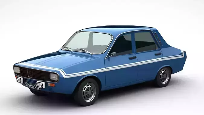 Renault 12 Gordini 3D model