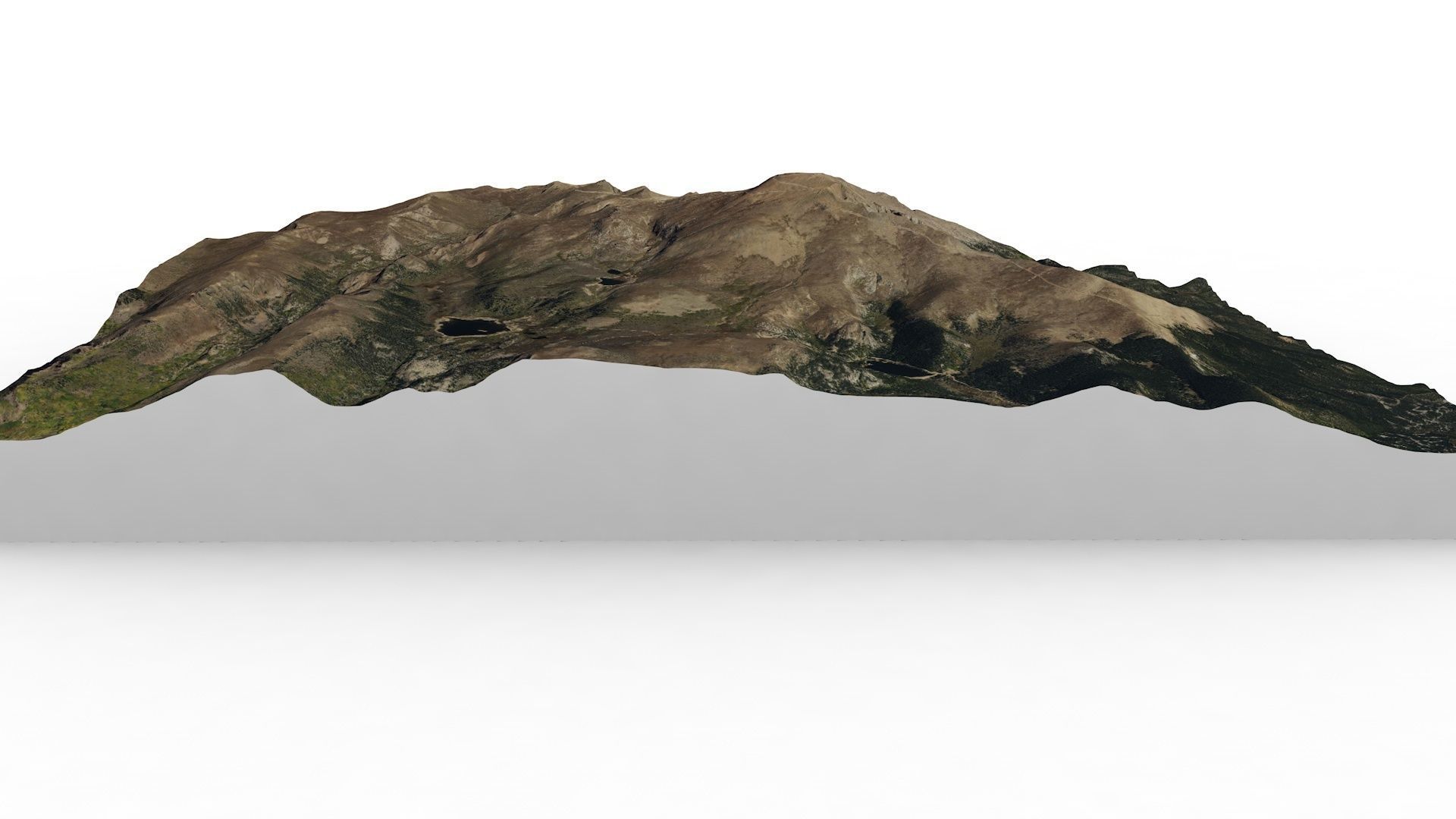 Pikes Peak map 3D model_5