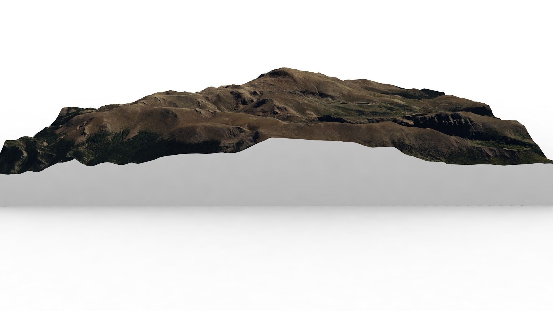 Pikes Peak map 3D model_3