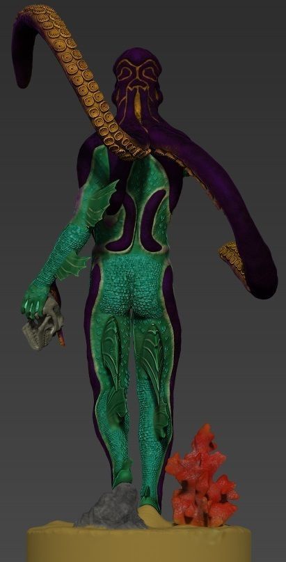 The Head Flayer of the Sea 3D model_6