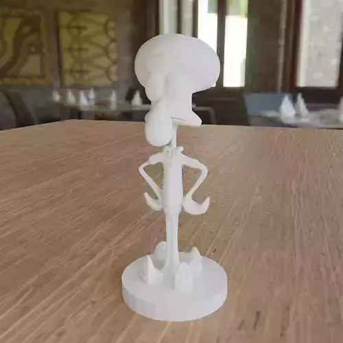 Squidward 3D Print figurine 3D print model