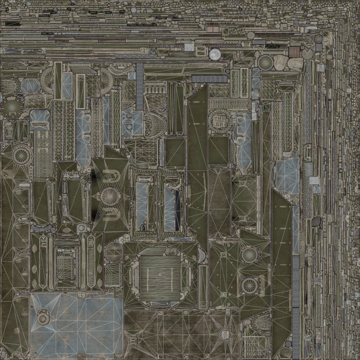 T-34-85 Game Ready world war ii tank Low-poly 3D model_28