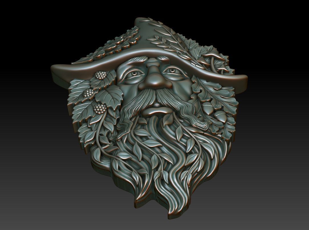 Greenman 11 3D print model_3