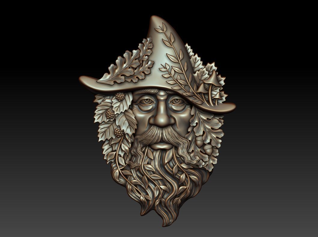 Greenman 11 3D print model_11