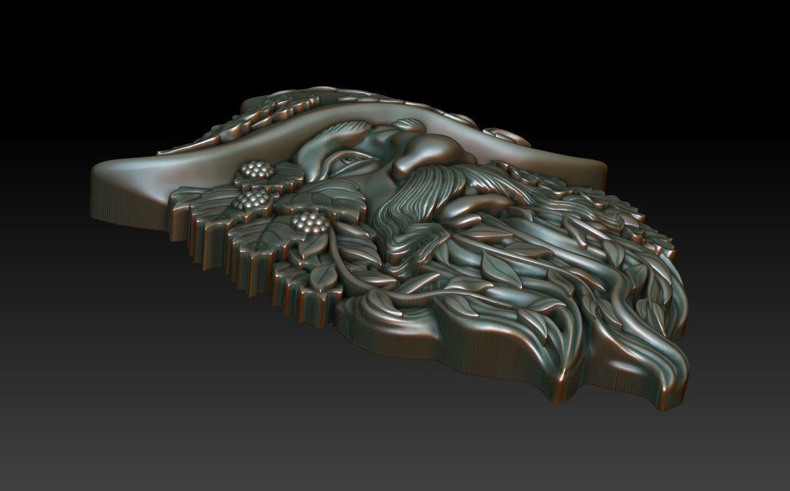 Greenman 11 3D print model_2