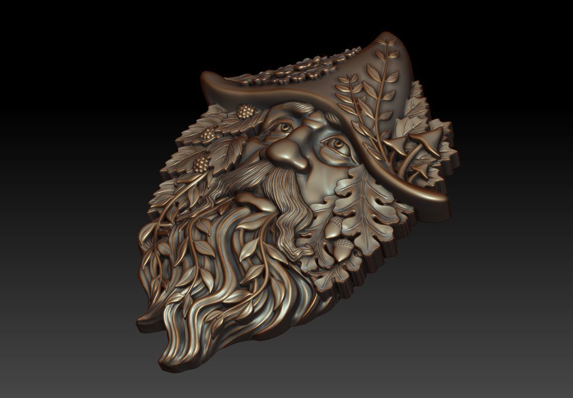 Greenman 11 3D print model_13