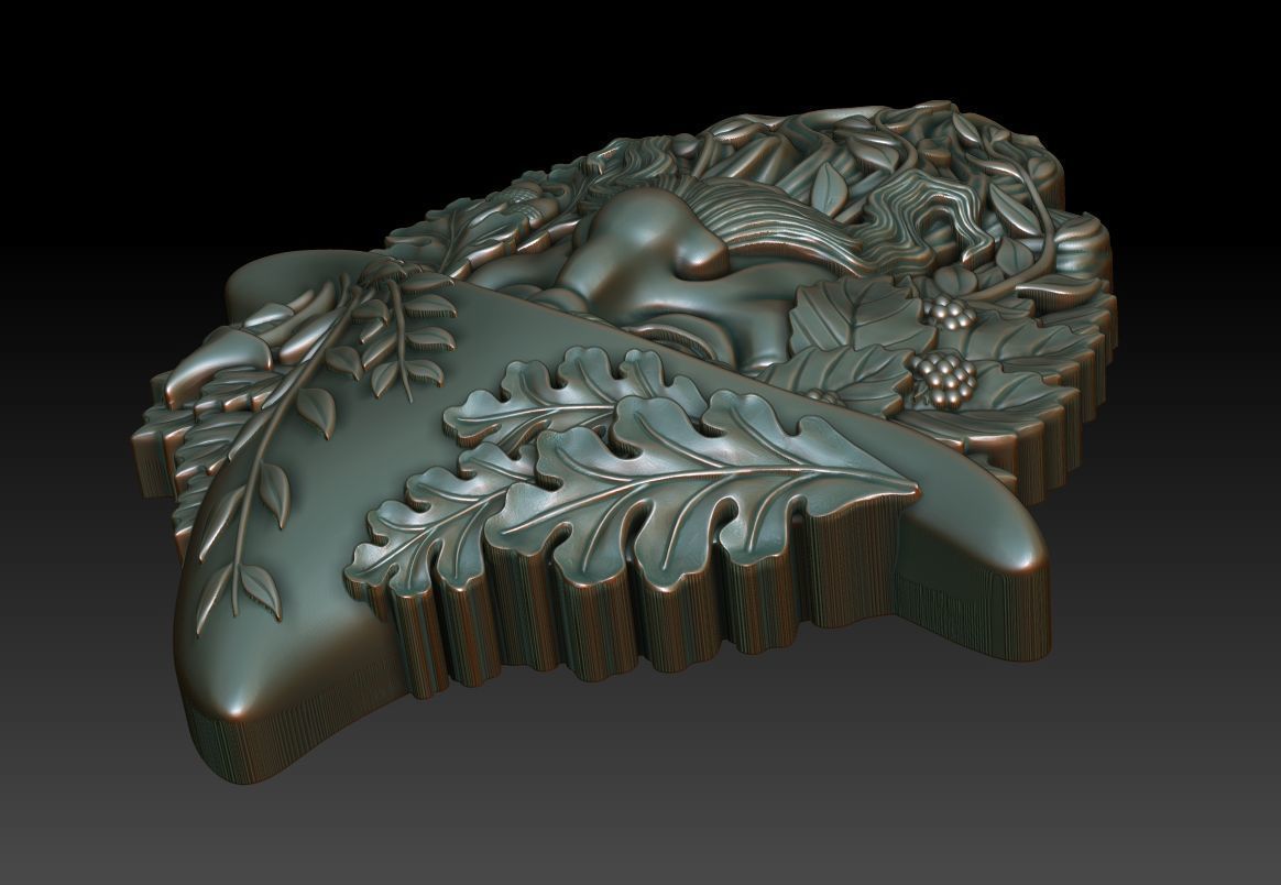 Greenman 11 3D print model_10