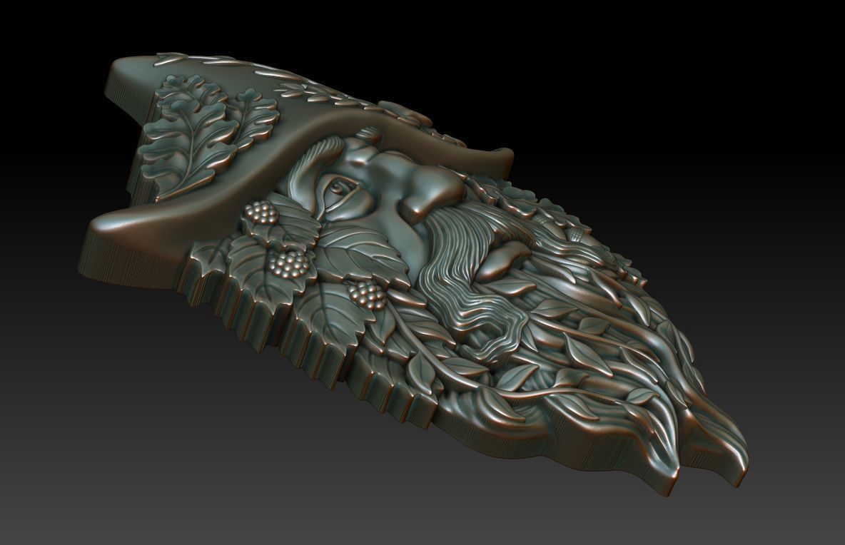 Greenman 11 3D print model_1