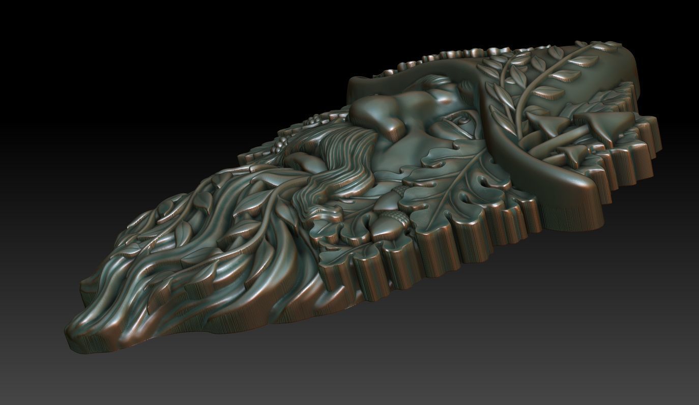 Greenman 11 3D print model_4