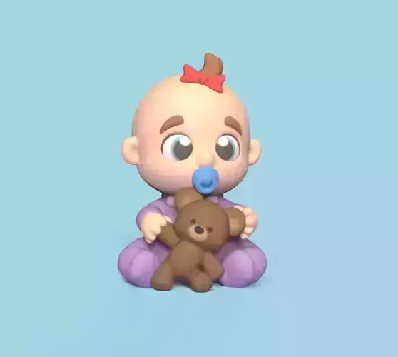 Baby and Bear Toy