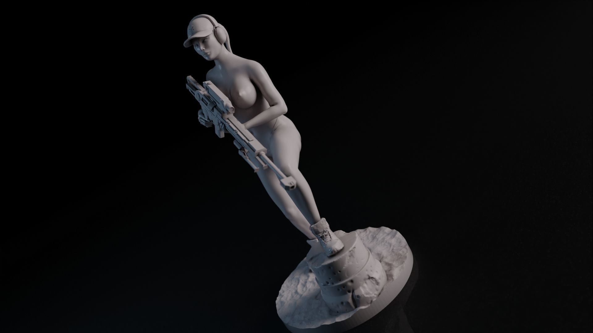Sexy girl 44 3D print model_6