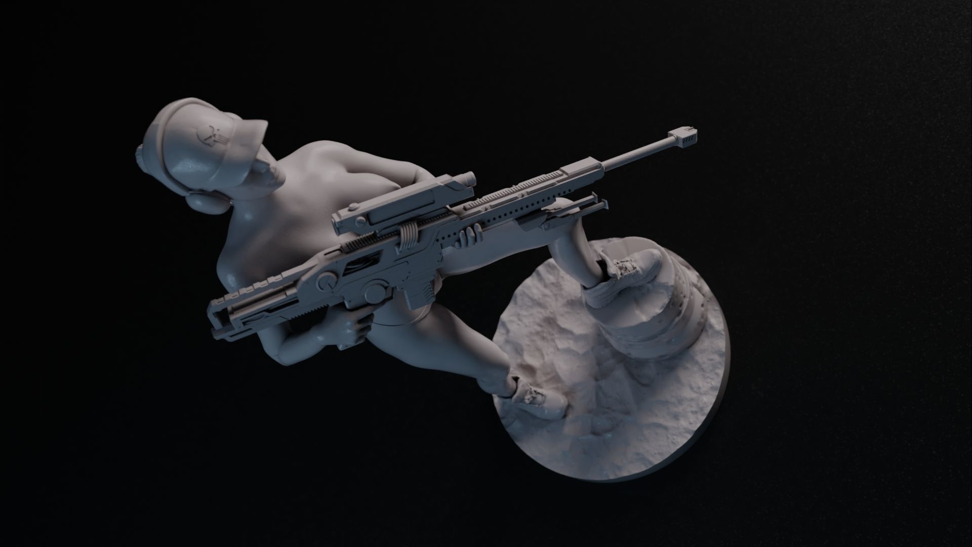 Sexy girl 44 3D print model_25