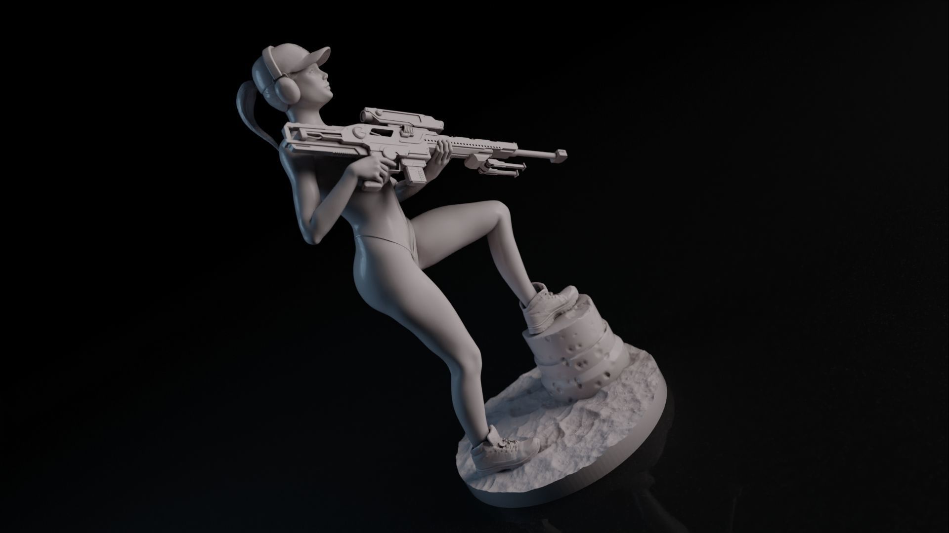 Sexy girl 44 3D print model_16