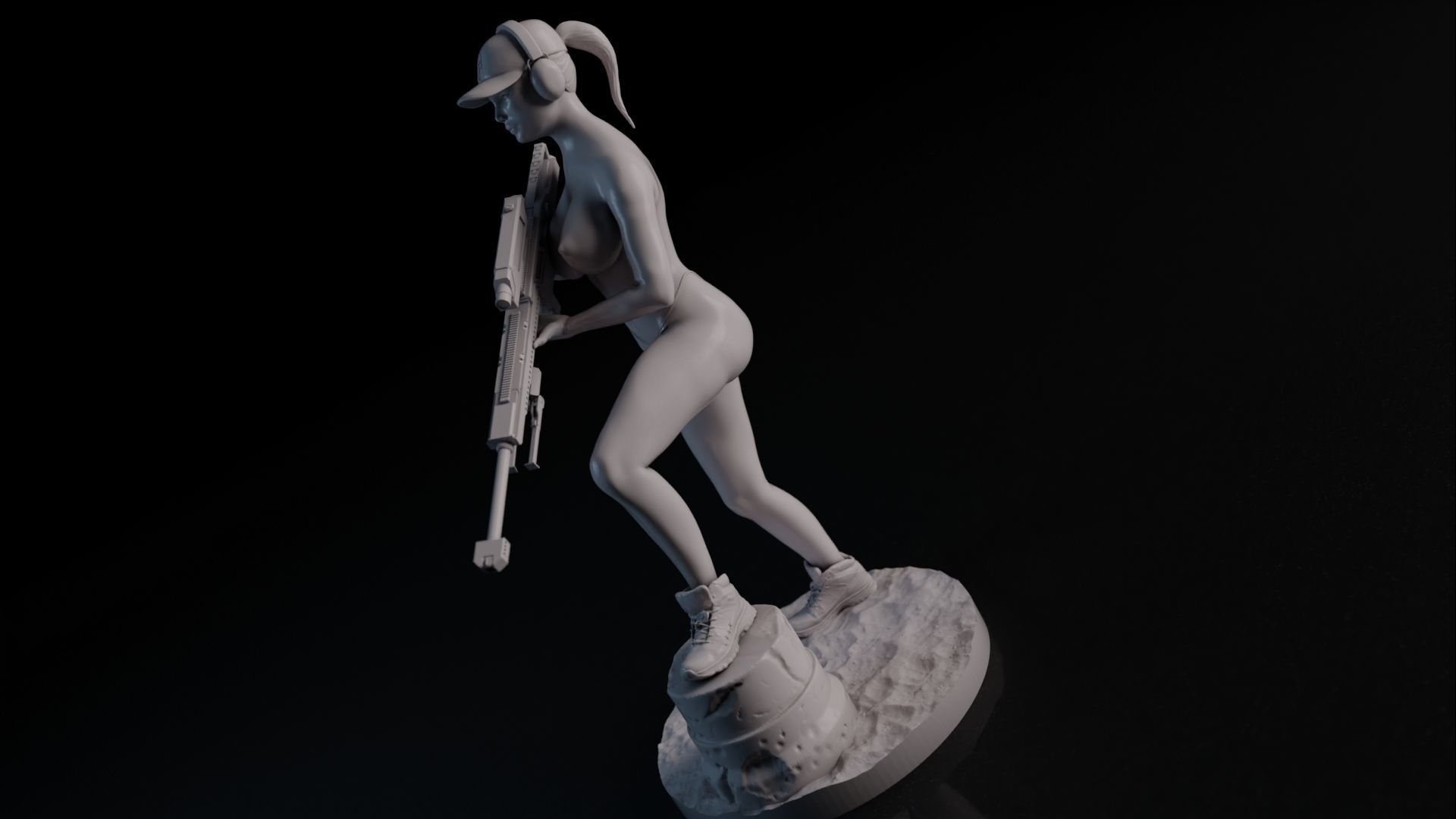 Sexy girl 44 3D print model_9