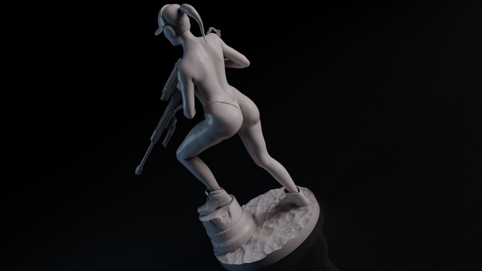 Sexy girl 44 3D print model_13