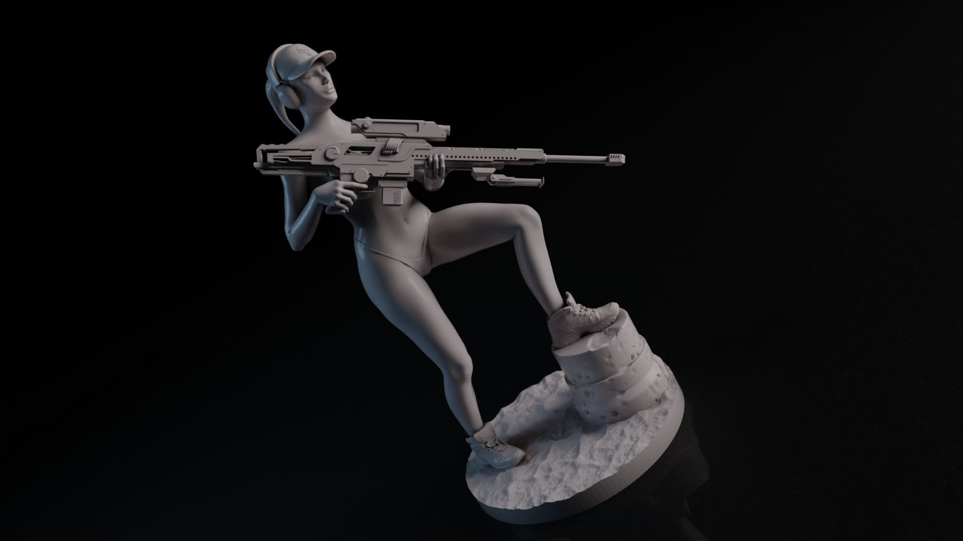 Sexy girl 44 3D print model_20