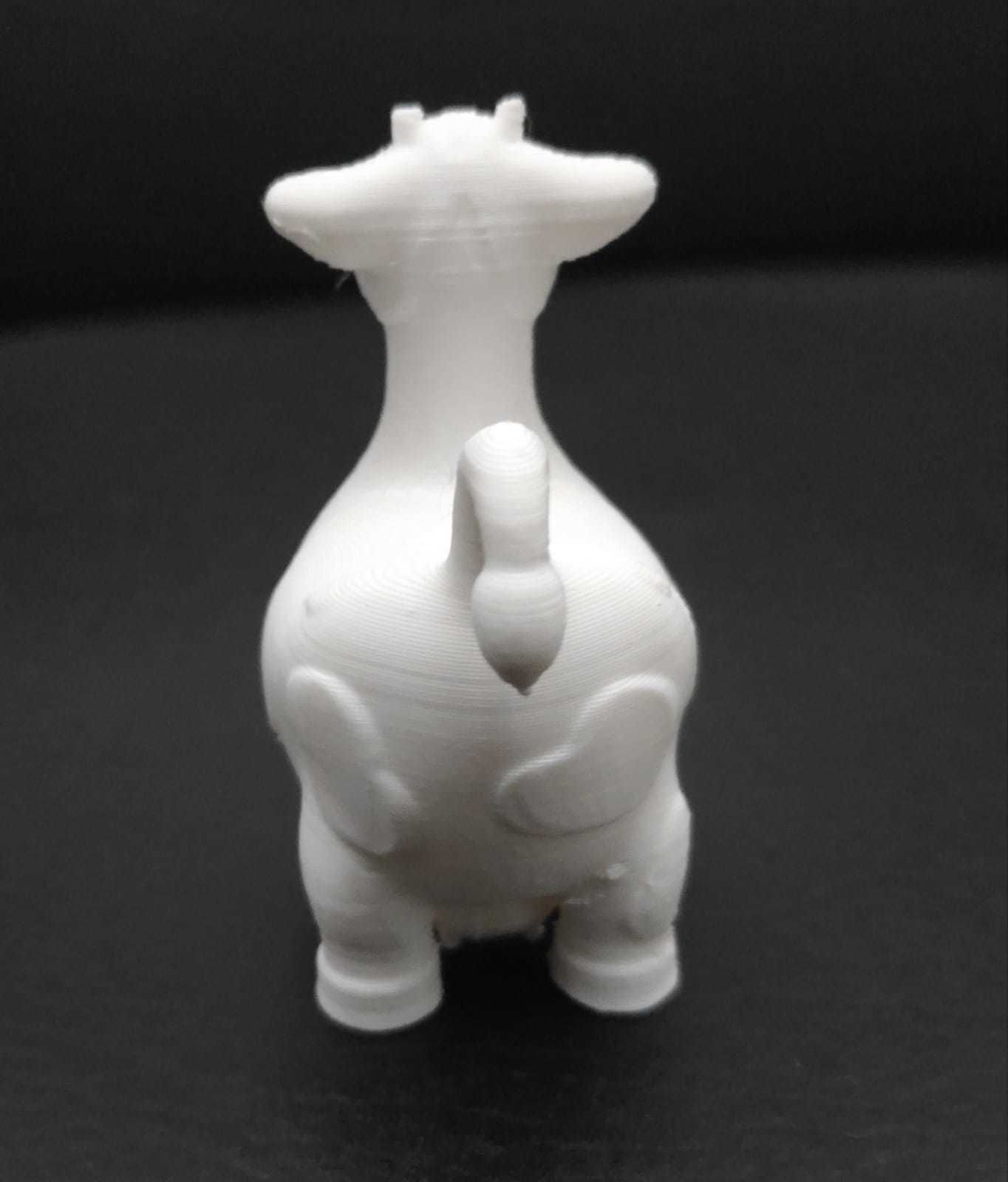 Stylized Cow 3D print model_7