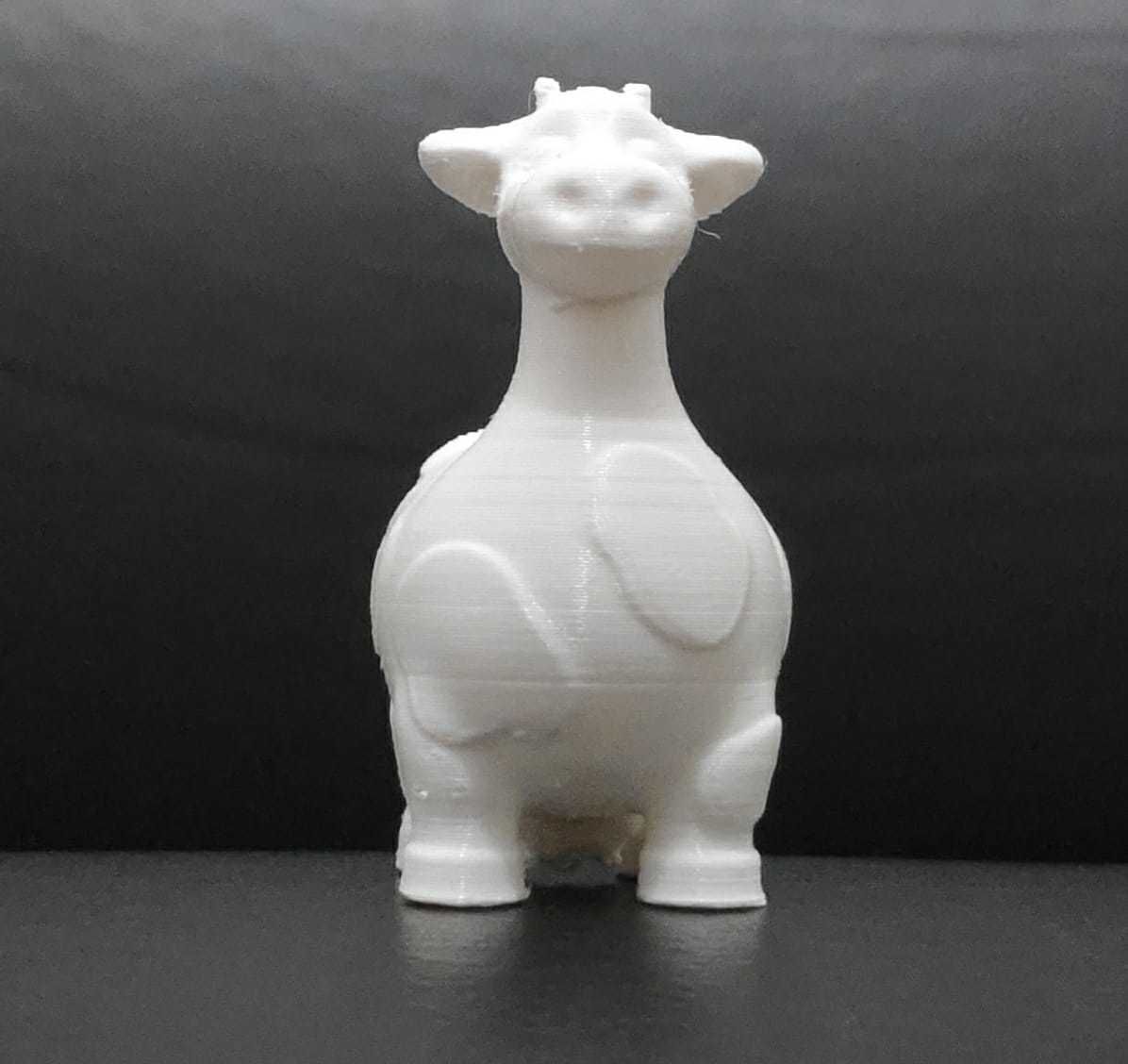 Stylized Cow 3D print model_10
