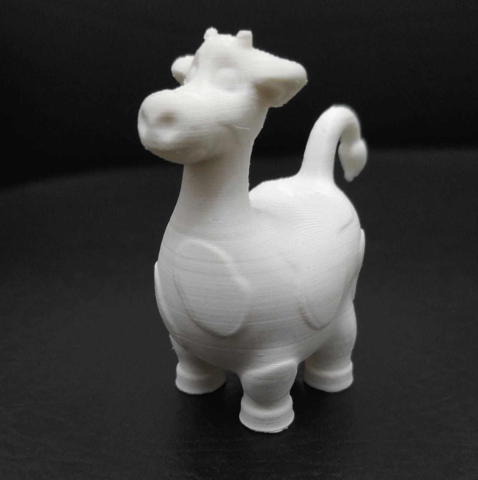 Stylized Cow 3D print model_4