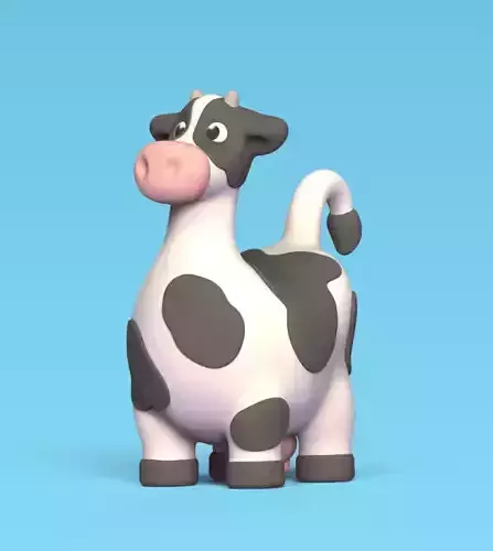 Stylized Cow