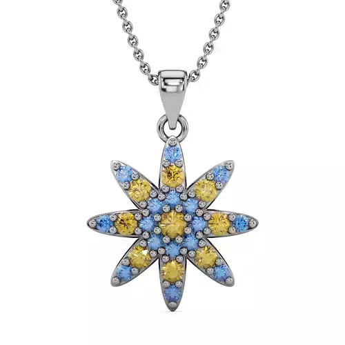 Pendant star of Ukraine