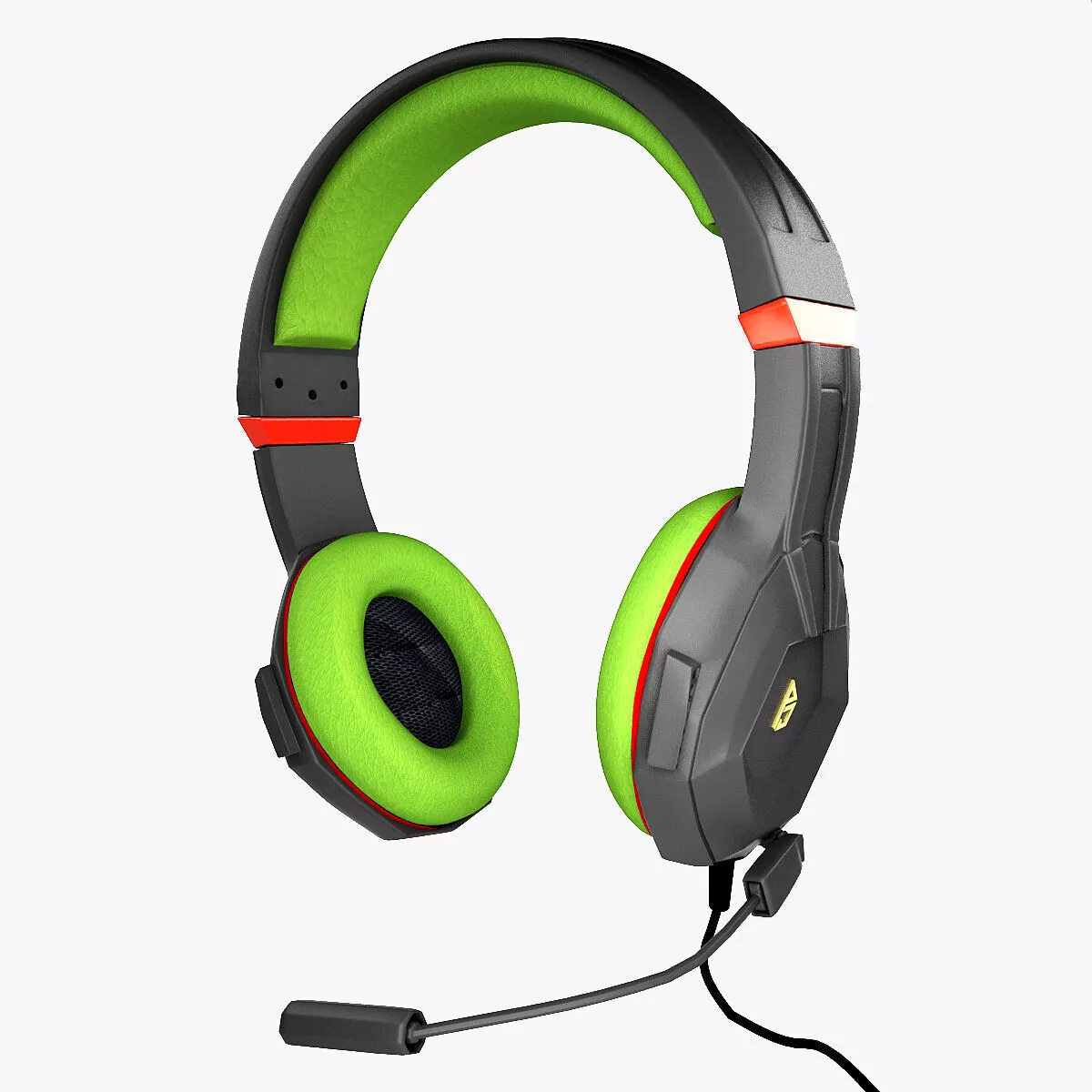 Headphone gaming headset 3D model