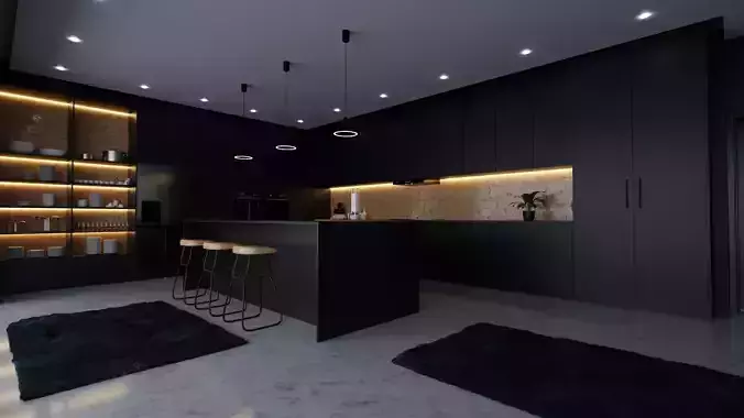 kitchen - modern