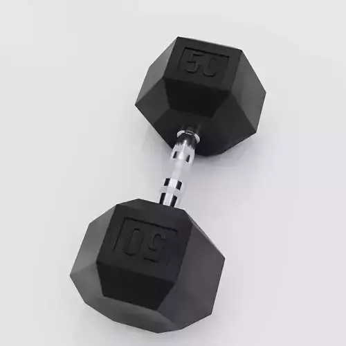 50LB Hex Dumbell