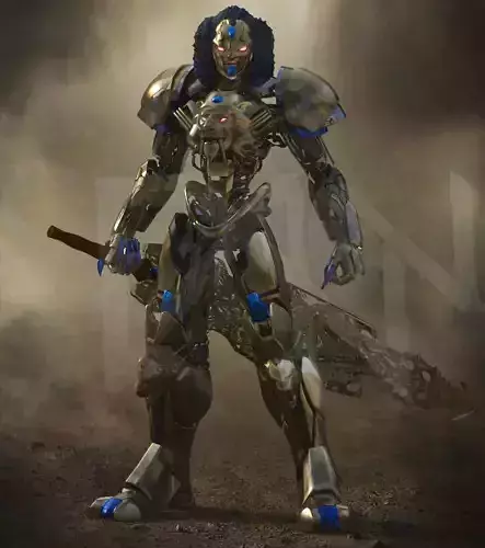 EX-02 Lucious 3D model EX-02 Lucious 3D model