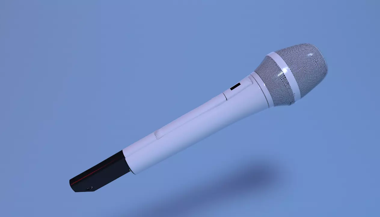 Microphone Sennheiser SKM 5200-II 3d model 3D model_0