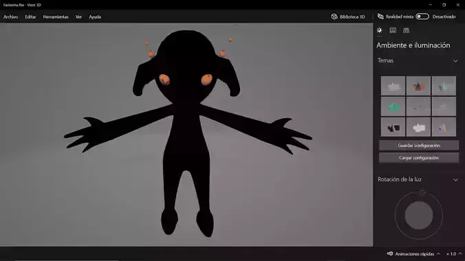 fantasma animated character in computer program
