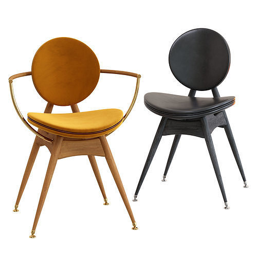 CIRCLE Dining Chair 3D model