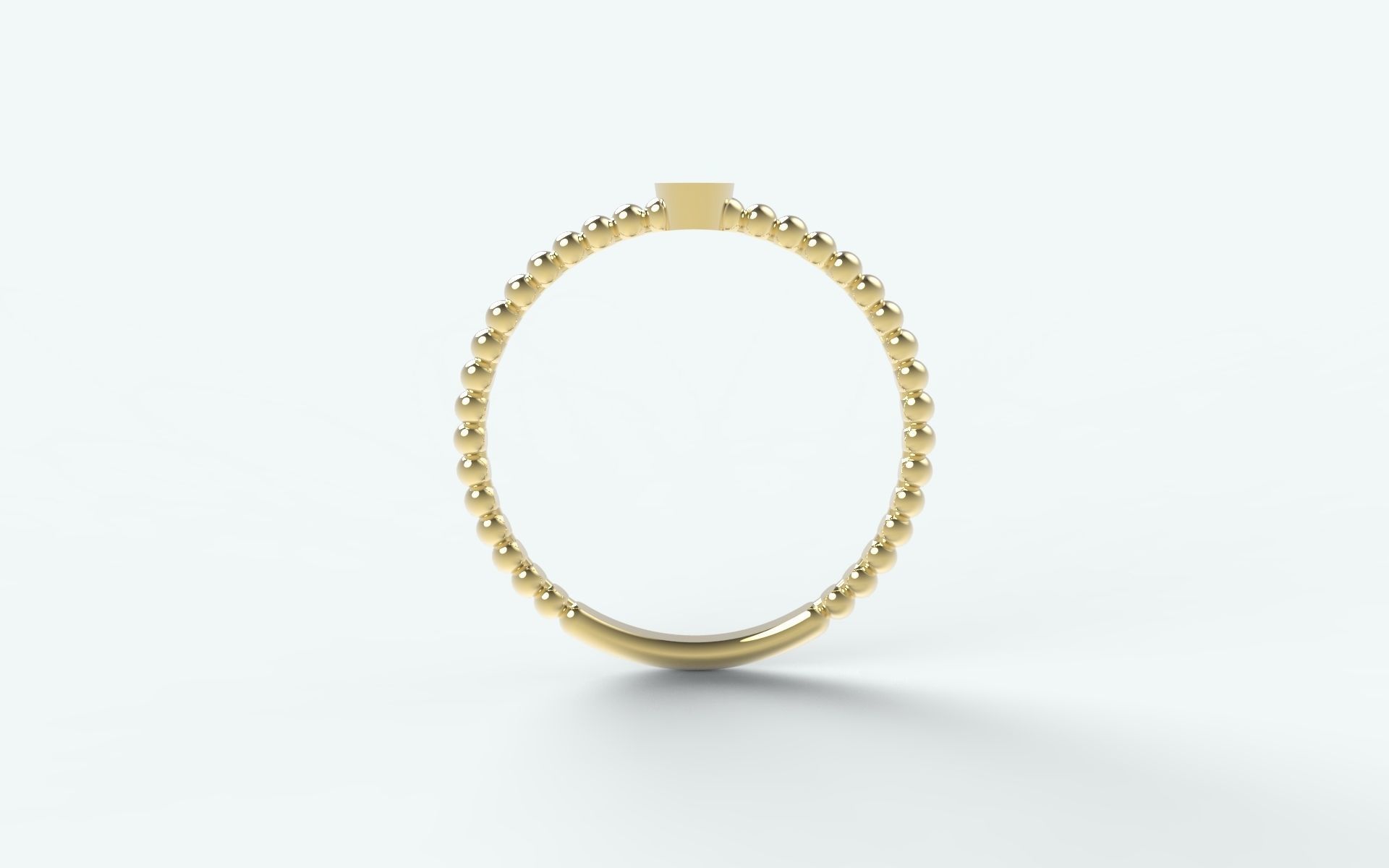 Stackable ball ring 3D print model_8