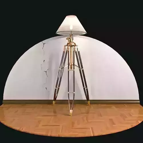 Tripod floor lamp