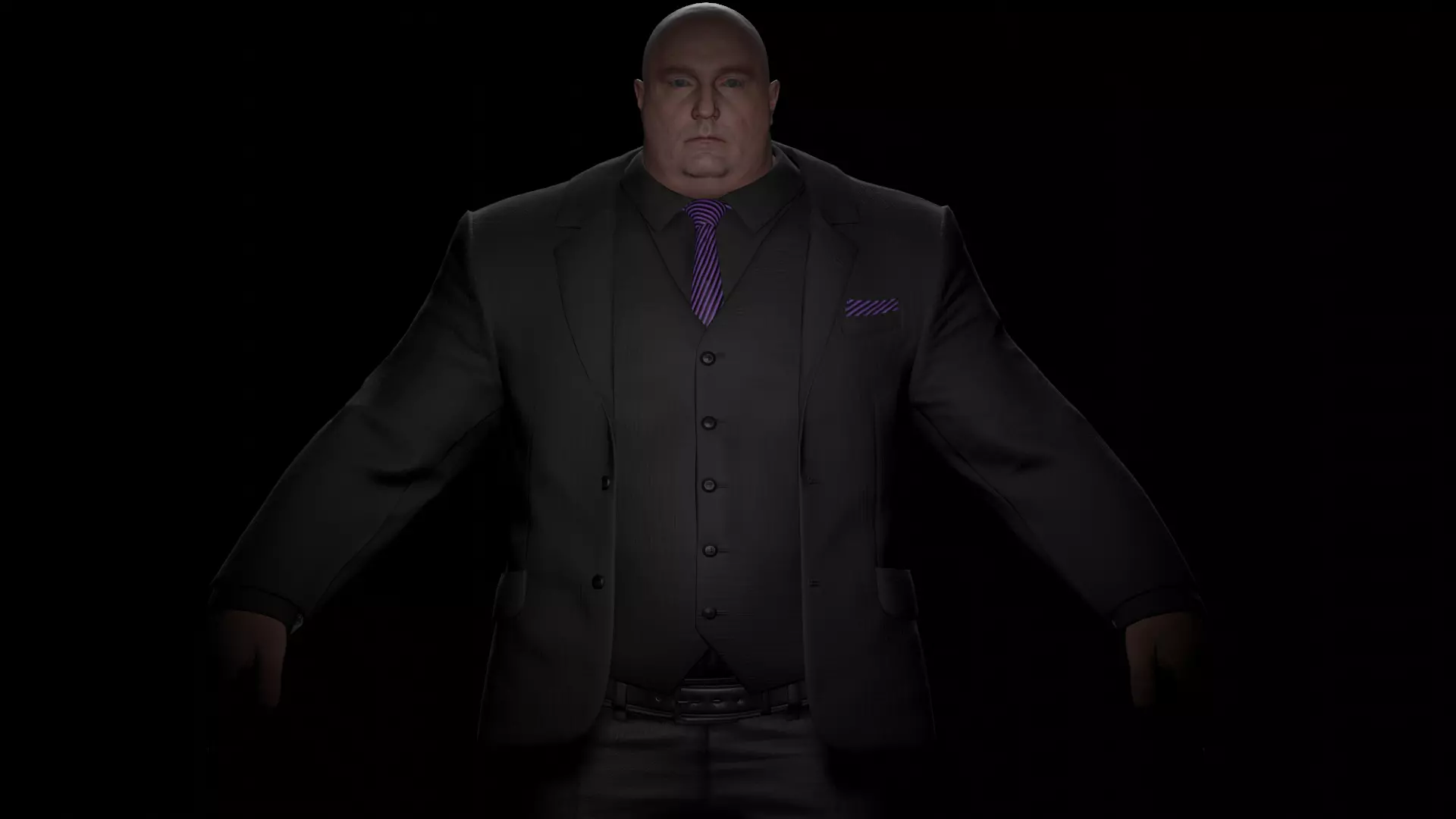 KingPin Marvels SpiderMan Free 3D model