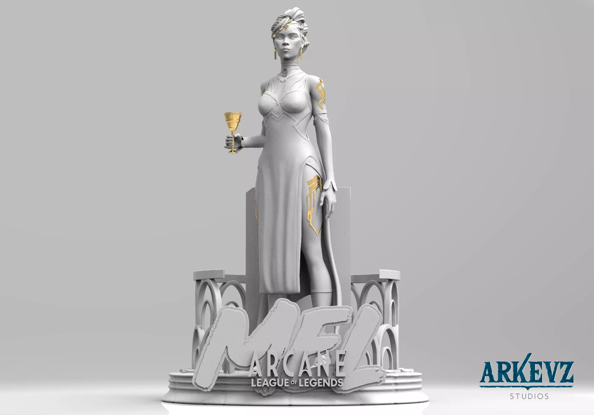 Mel -Arcane  3D print model_0